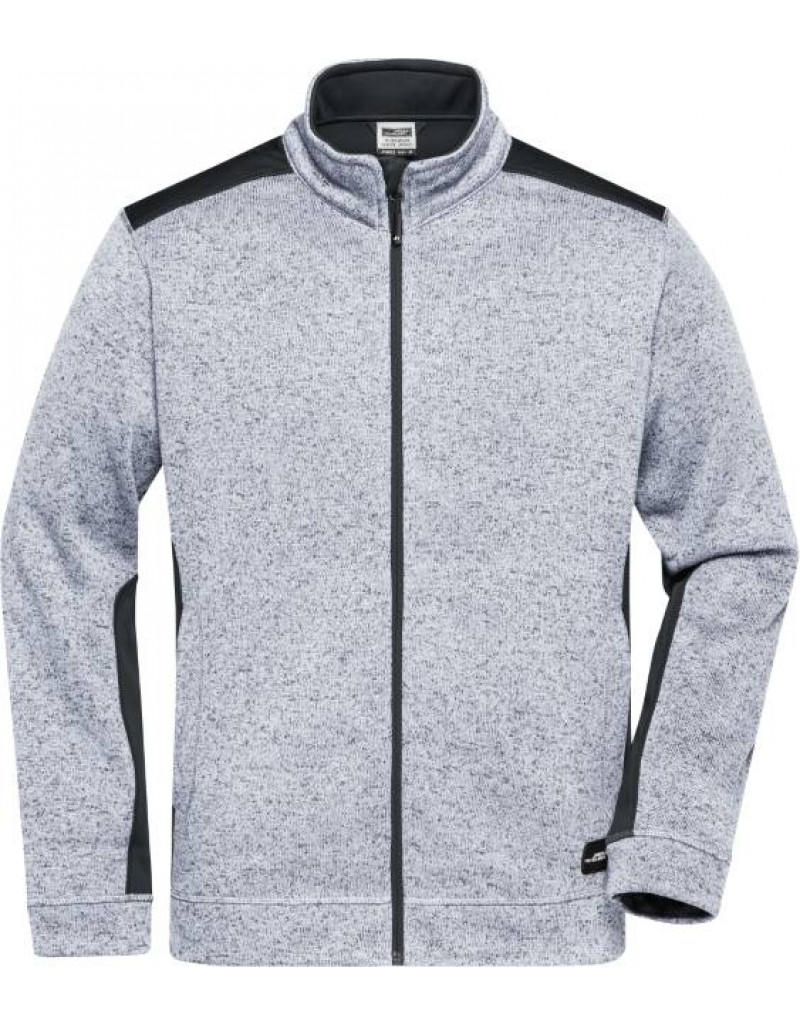 Jachetă de lucru tricotată din fleece pentru bărbați cu rezistență ridicată